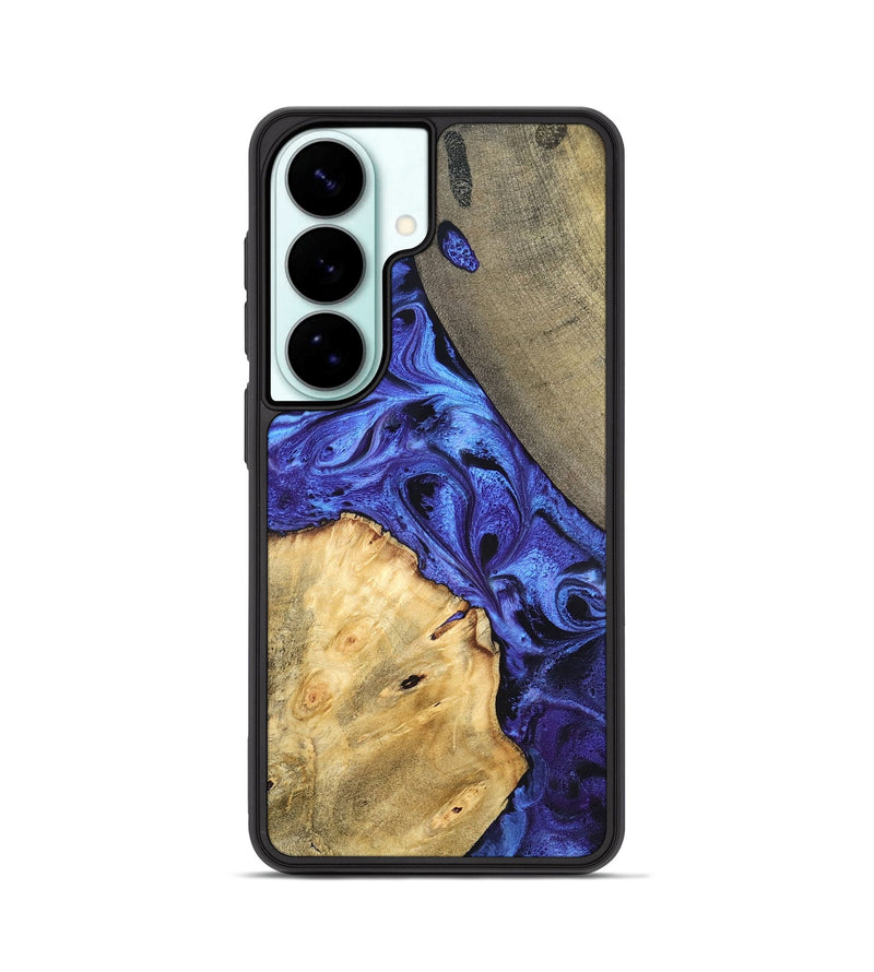 Galaxy S26 Wood Phone Case - Olive (Blue, 819588)