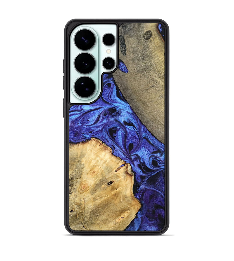 Galaxy S26 Ultra Wood Phone Case - Olive (Blue, 819588)