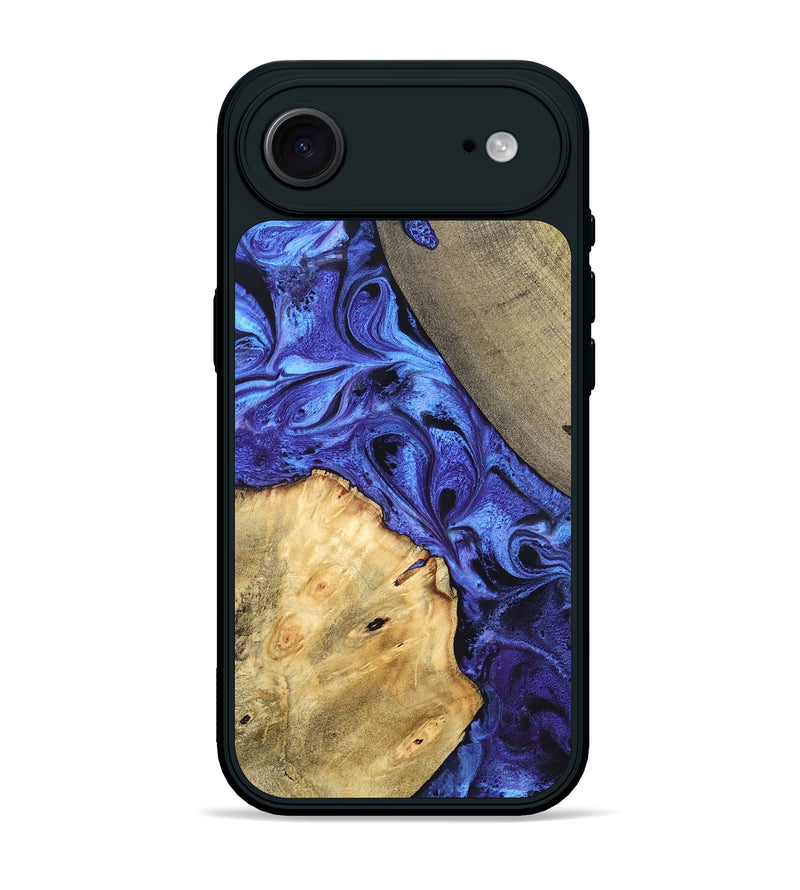 iPhone 17 Air Wood Phone Case - Olive (Blue, 819588)