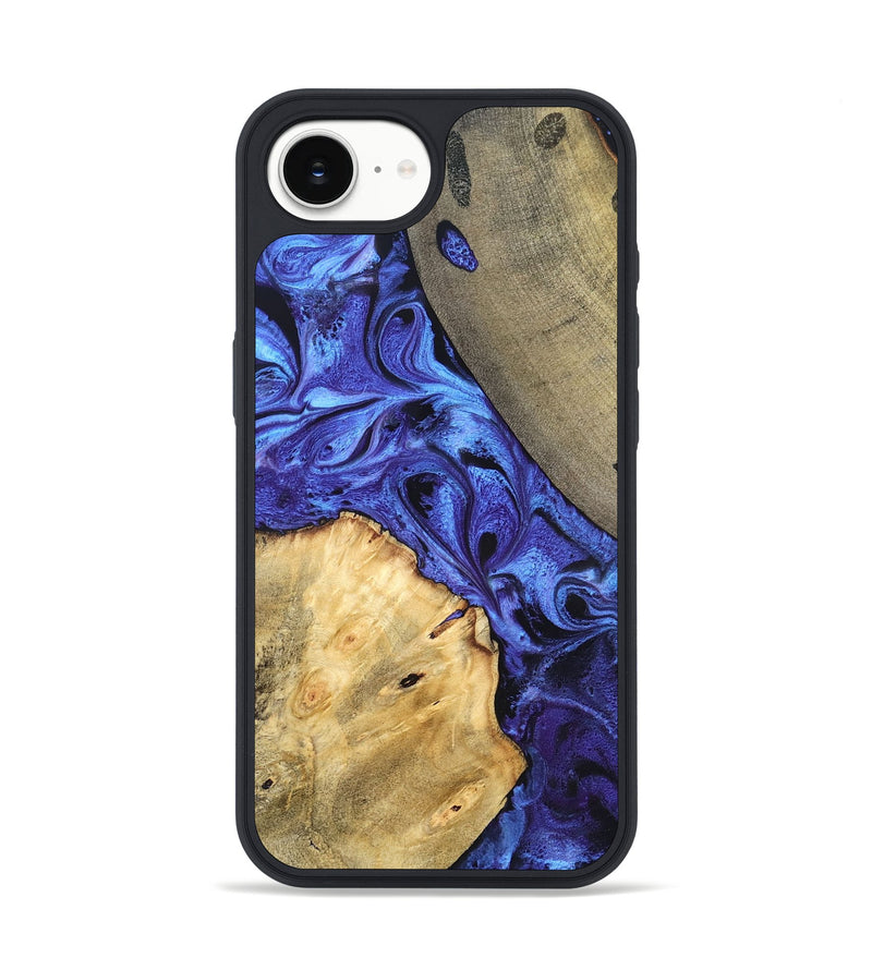 iPhone 17e Wood Phone Case - Olive (Blue, 819588)