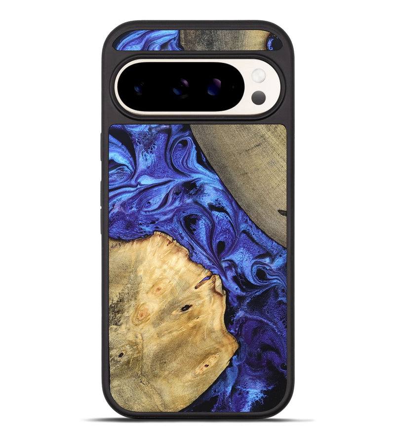 Pixel 10 Pro XL Wood Phone Case - Olive (Blue, 819588)