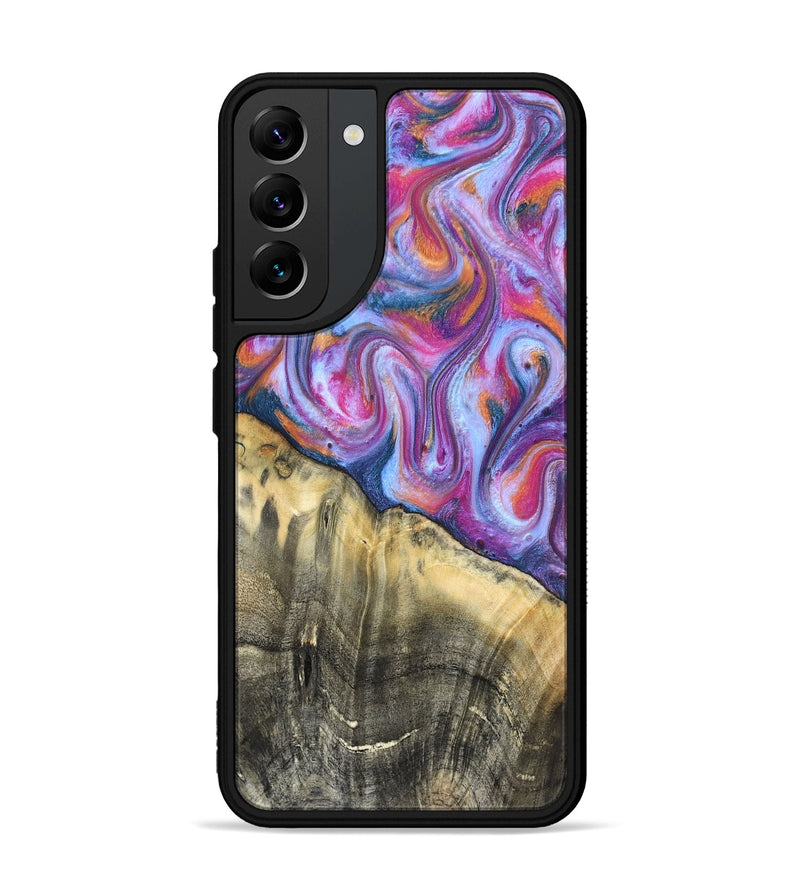 Galaxy S22 Plus Wood Phone Case - Timothy (Blue, 819589)