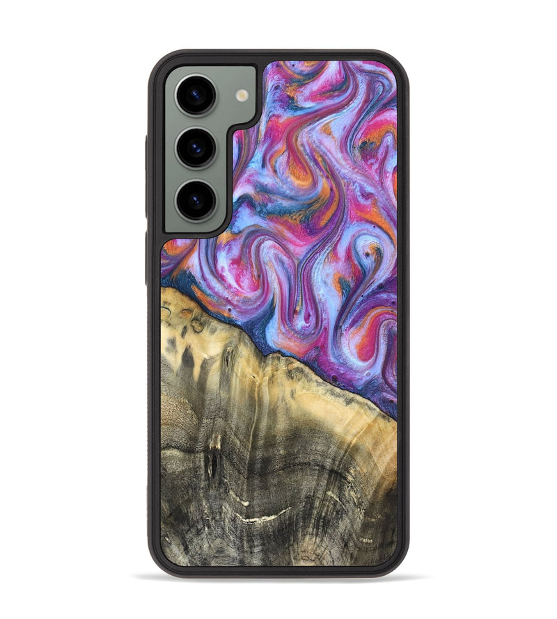 Galaxy S23 Plus Wood Phone Case - Timothy (Blue, 819589)