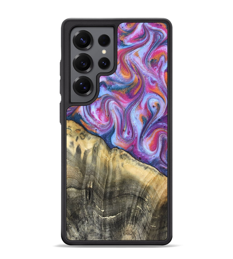 Galaxy S25 Ultra Wood Phone Case - Timothy (Blue, 819589)