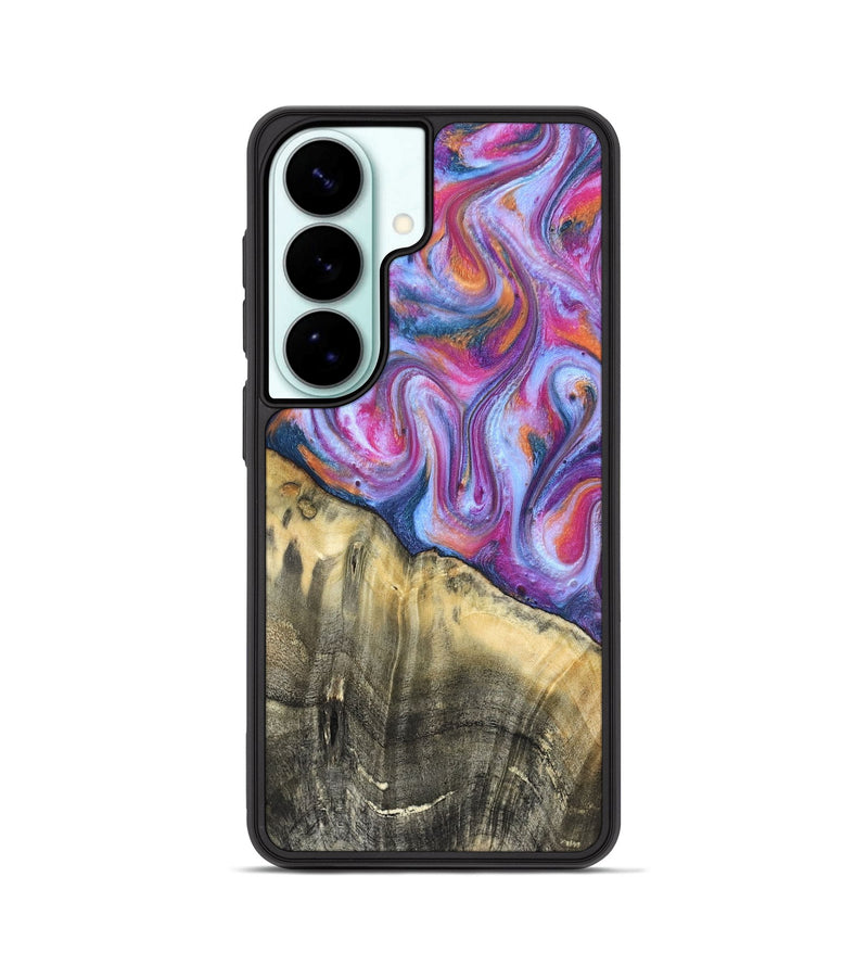 Galaxy S26 Wood Phone Case - Timothy (Blue, 819589)