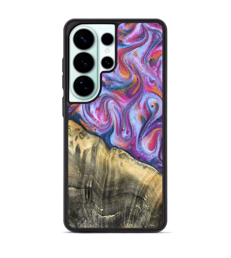 Galaxy S26 Ultra Wood Phone Case - Timothy (Blue, 819589)