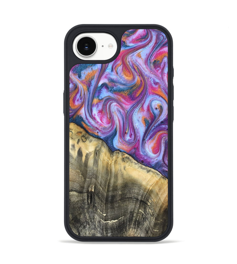 iPhone 17e Wood Phone Case - Timothy (Blue, 819589)