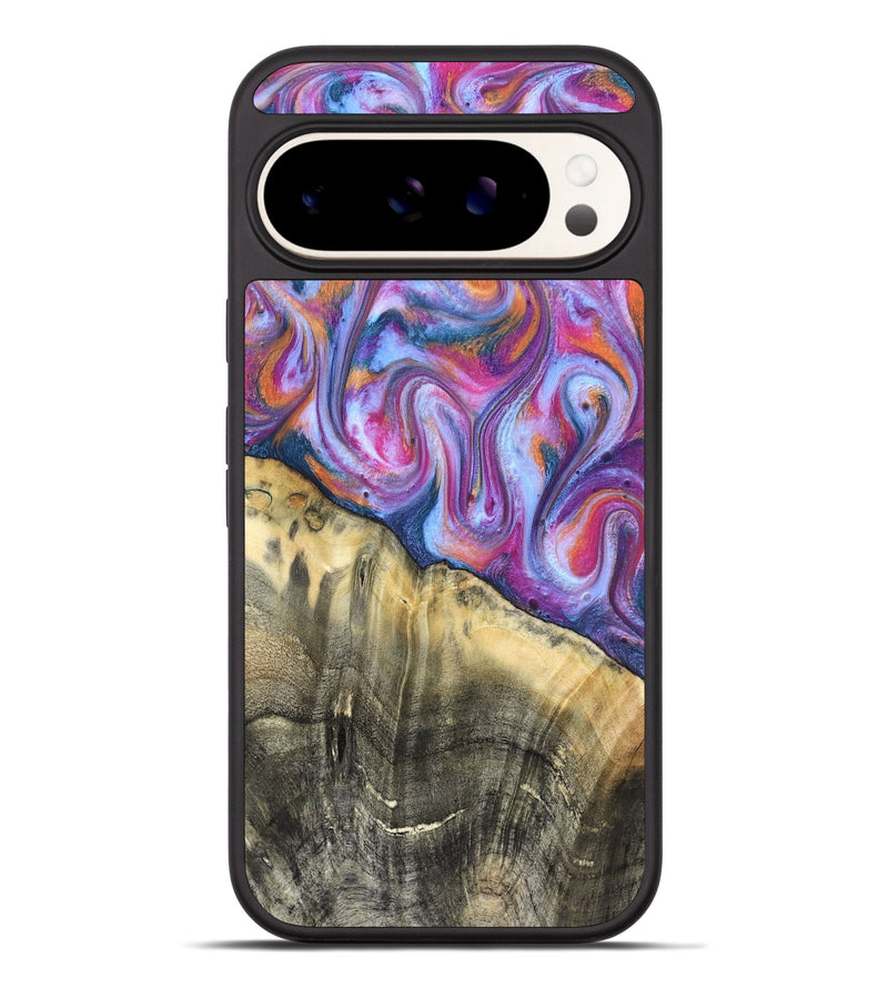 Pixel 9 Pro XL Wood Phone Case - Timothy (Blue, 819589)