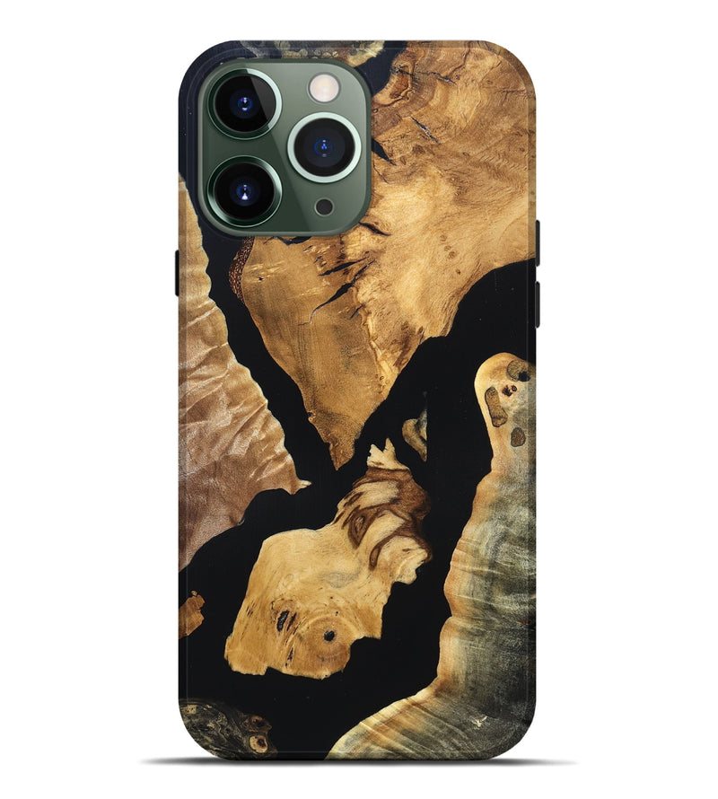 iPhone 13 Pro Max Wood Live Edge Phone Case - Jacalyn (Wood Burl, 819596)