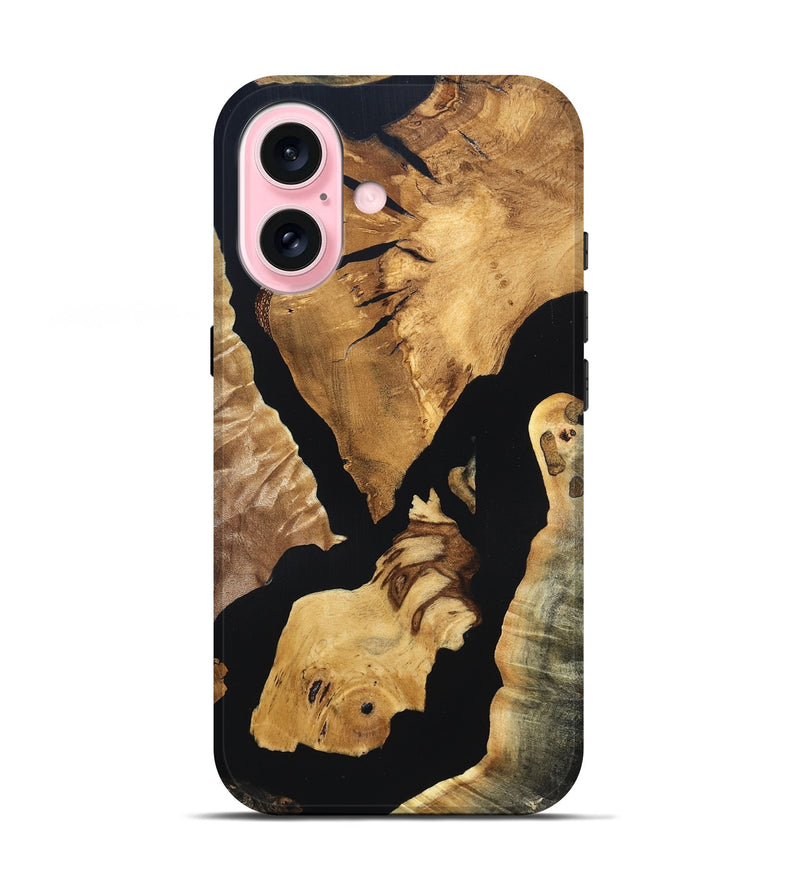 iPhone 17 Wood Live Edge Phone Case - Jacalyn (Wood Burl, 819596)
