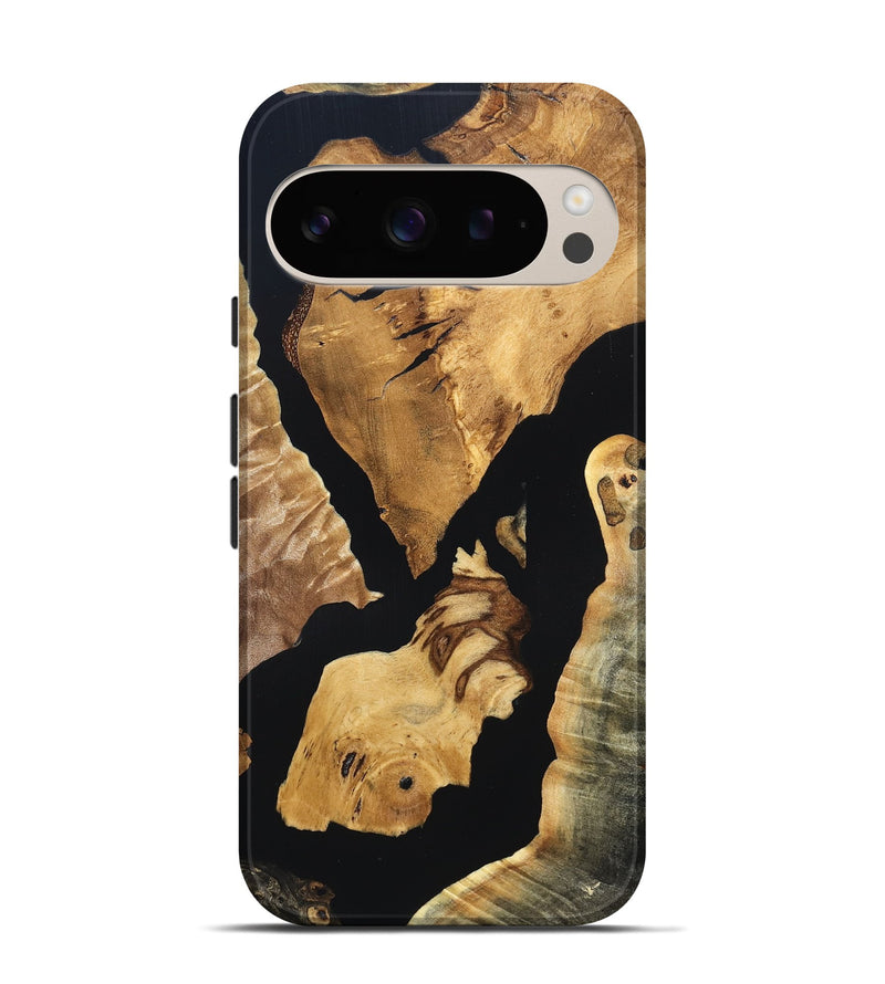 Pixel 9 Wood Live Edge Phone Case - Jacalyn (Wood Burl, 819596)