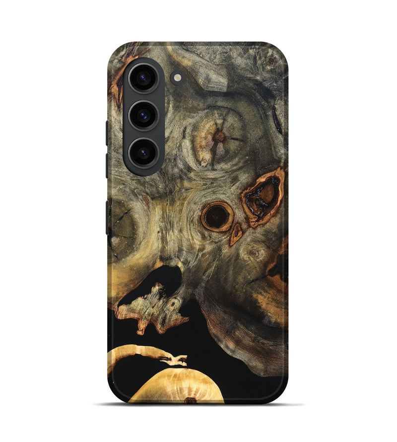 Galaxy S23 Wood Live Edge Phone Case - Solana (Wood Burl, 819599)