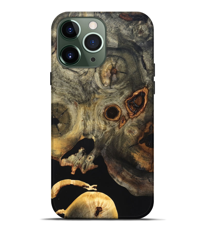 iPhone 13 Pro Max Wood Live Edge Phone Case - Solana (Wood Burl, 819599)