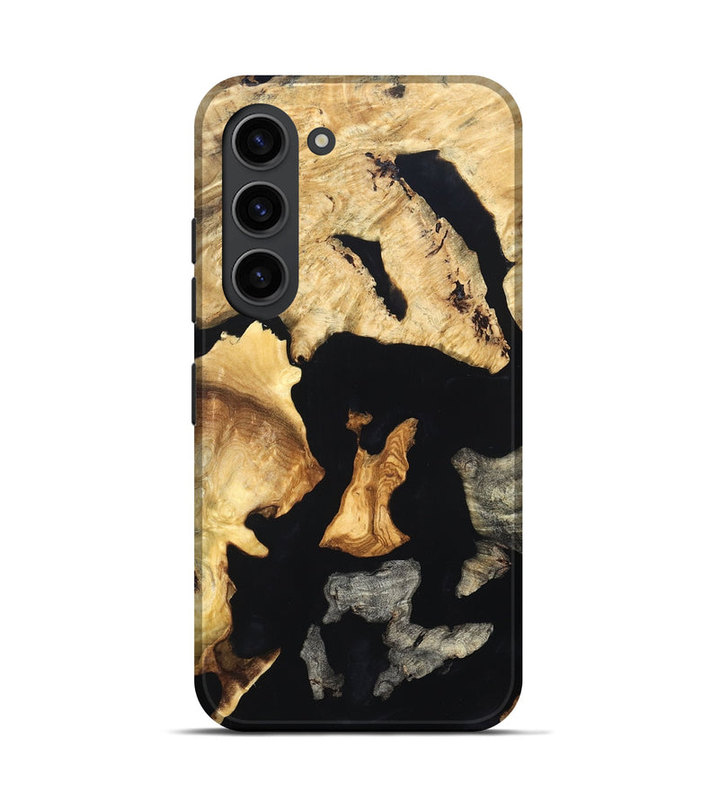 Galaxy S23 Wood Live Edge Phone Case - Brandon (Wood Burl, 819600)