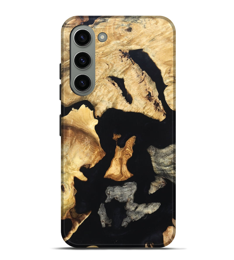Galaxy S23 Plus Wood Live Edge Phone Case - Brandon (Wood Burl, 819600)
