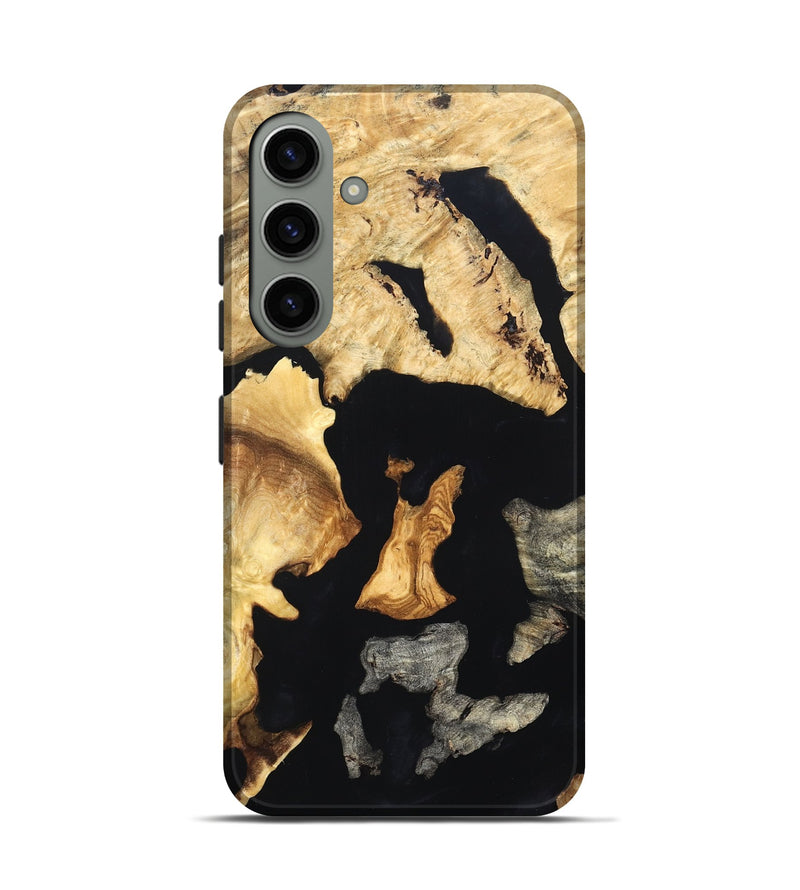 Galaxy S24 Wood Live Edge Phone Case - Brandon (Wood Burl, 819600)