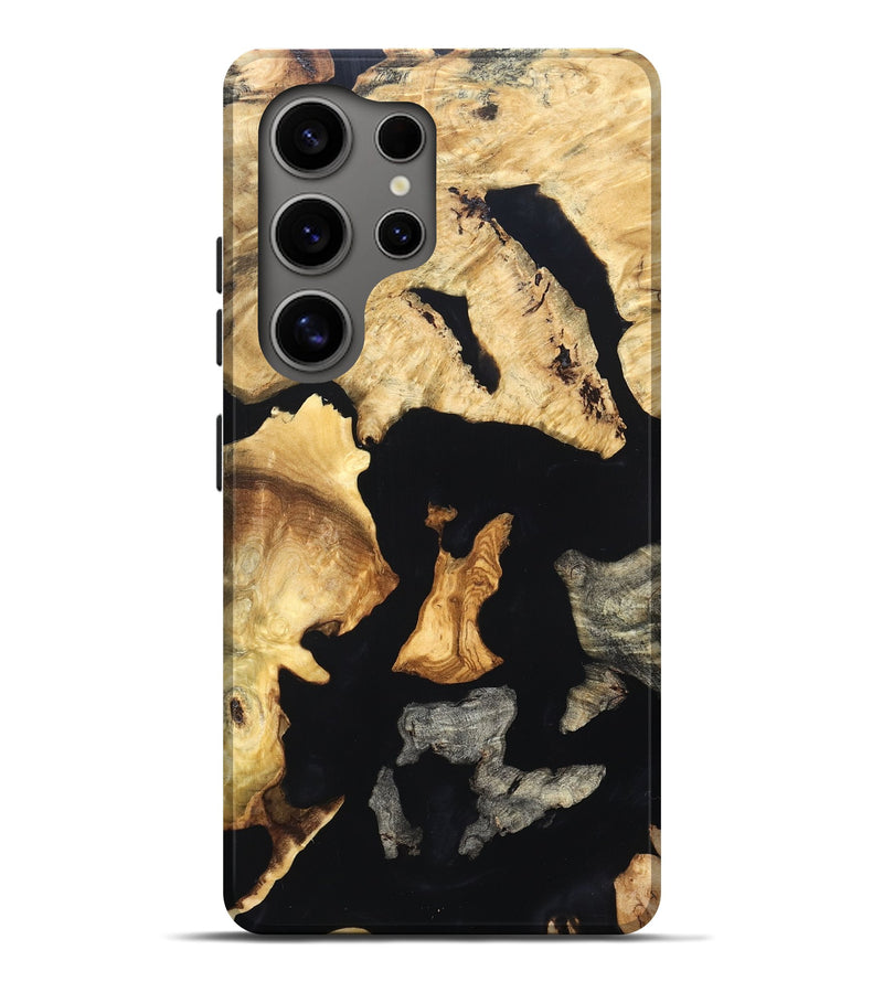 Galaxy S25 Ultra Wood Live Edge Phone Case - Brandon (Wood Burl, 819600)