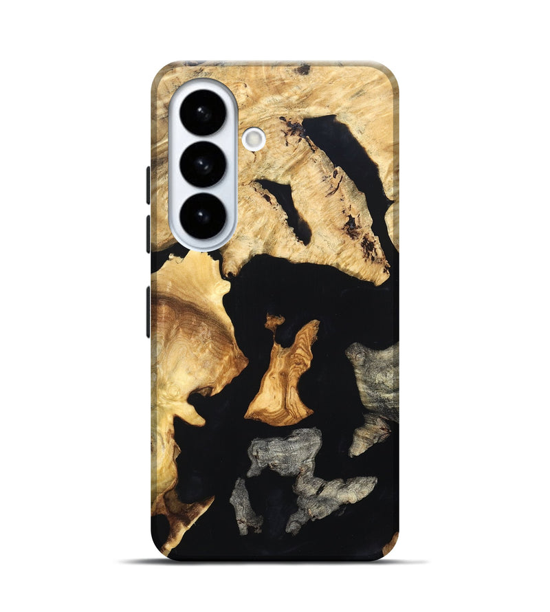 Galaxy S26 Wood Live Edge Phone Case - Brandon (Wood Burl, 819600)