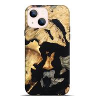 iPhone 14 Plus Wood Live Edge Phone Case - Brandon (Wood Burl, 819600)