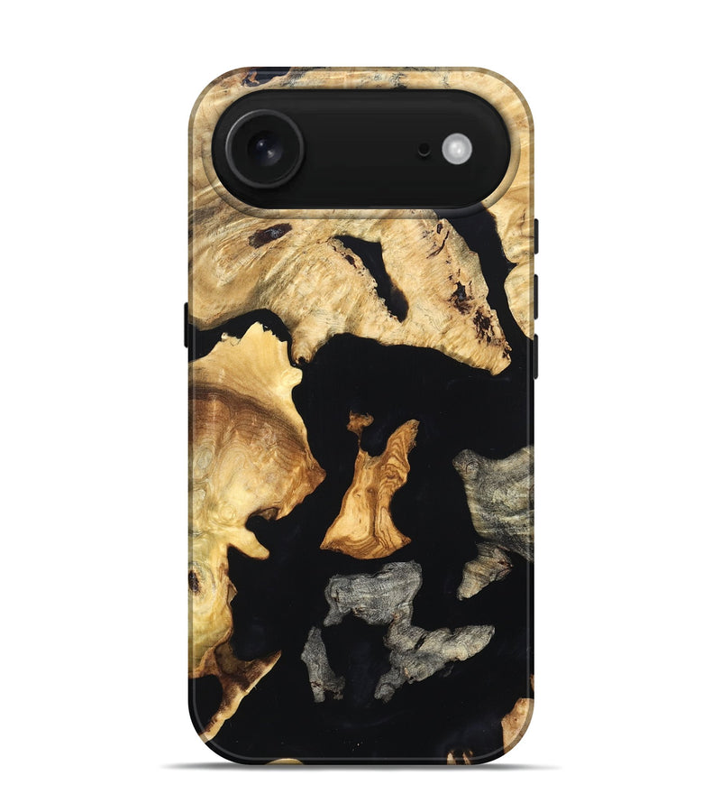iPhone 17 Air Wood Live Edge Phone Case - Brandon (Wood Burl, 819600)