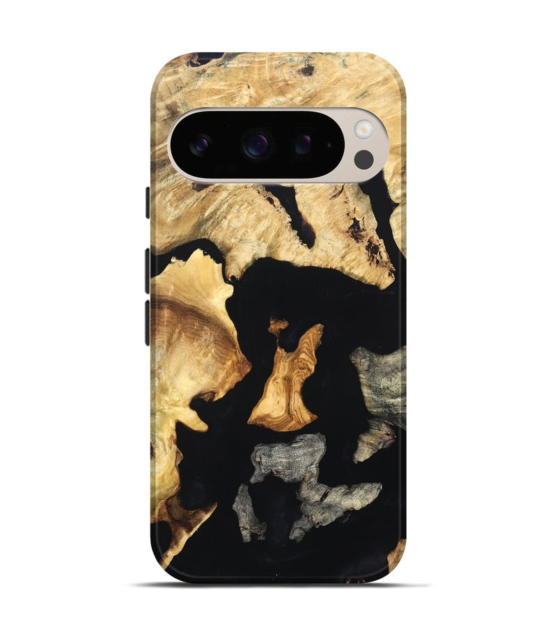 Pixel 10 Wood Live Edge Phone Case - Brandon (Wood Burl, 819600)