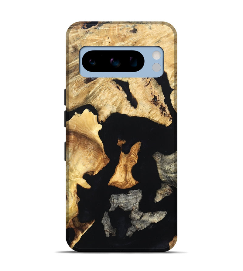 Pixel 8 Pro Wood Live Edge Phone Case - Brandon (Wood Burl, 819600)