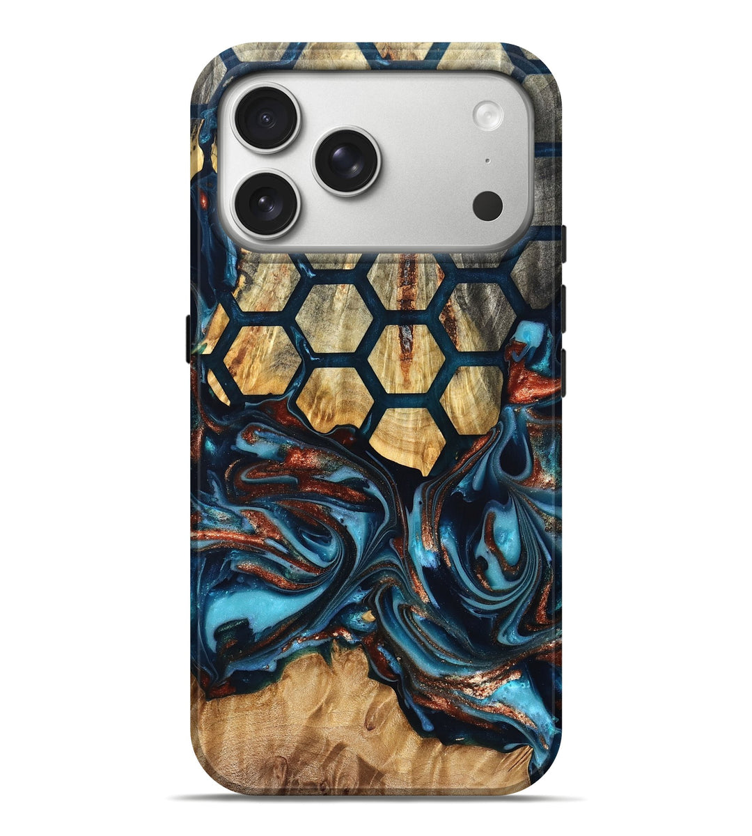 iPhone 17 Pro Max Wood Live Edge Phone Case - Alonso (Pattern, 819603)