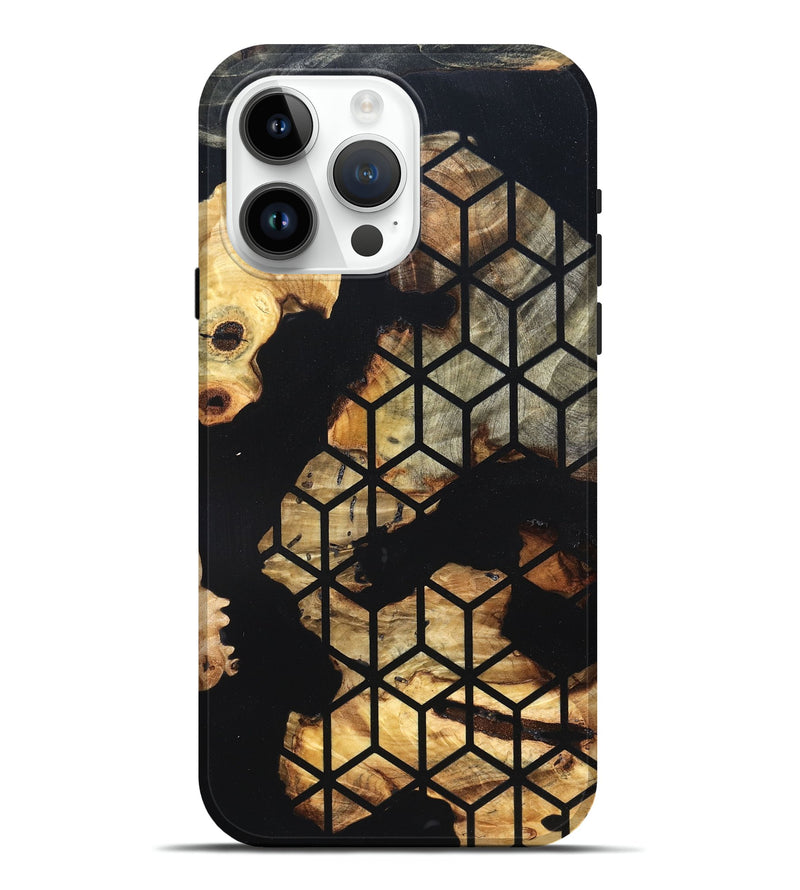 iPhone 15 Pro Max Wood Live Edge Phone Case - Mccoy (Pattern, 819610)