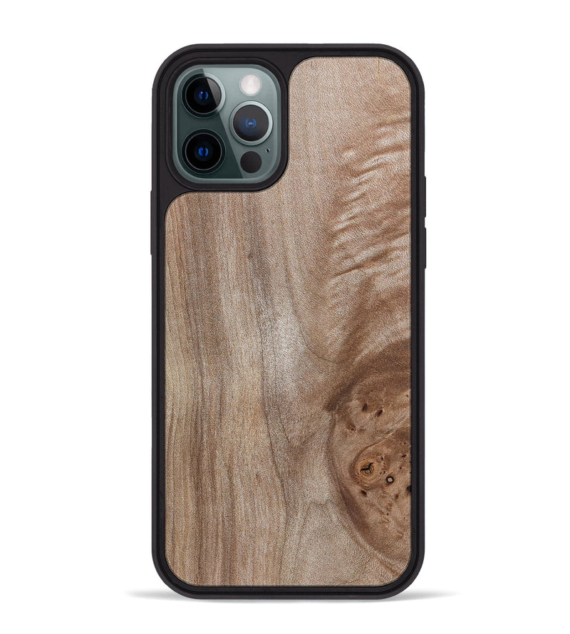 iPhone 12 Pro Max Wood Phone Case - Margery (Wood Burl, 819620)