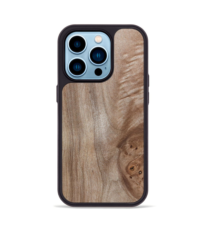 iPhone 14 Pro Wood Phone Case - Margery (Wood Burl, 819620)