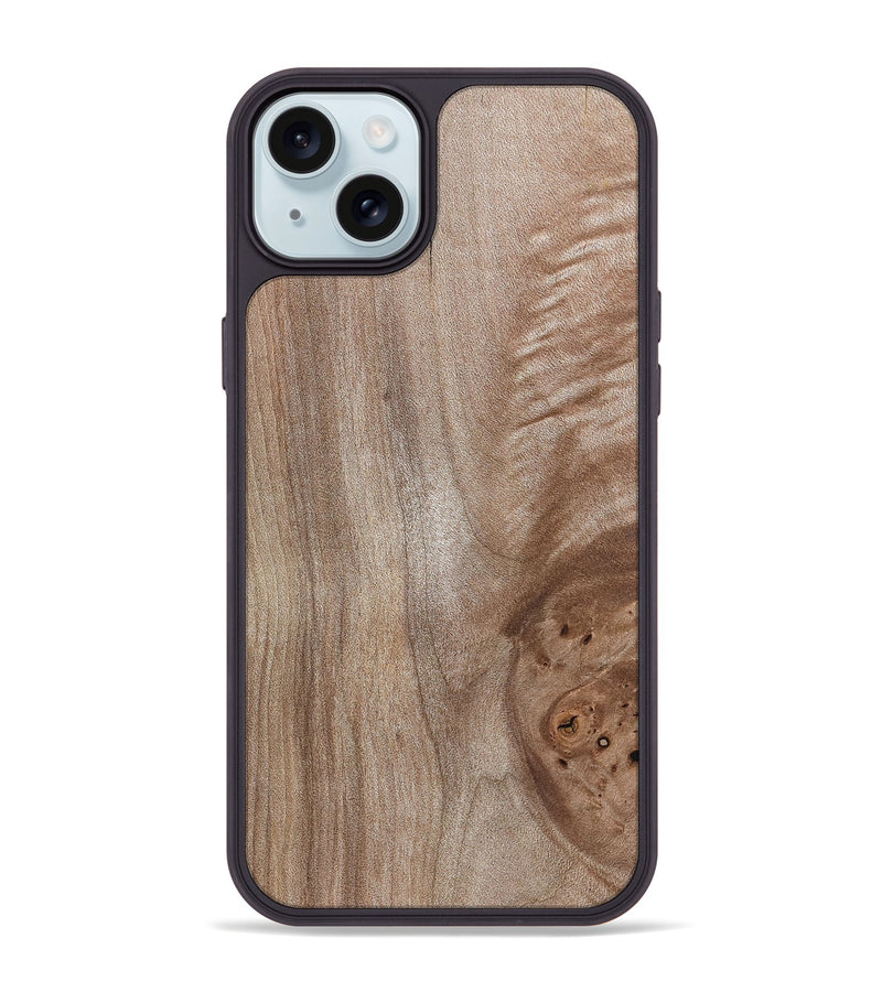 iPhone 15 Plus Wood Phone Case - Margery (Wood Burl, 819620)