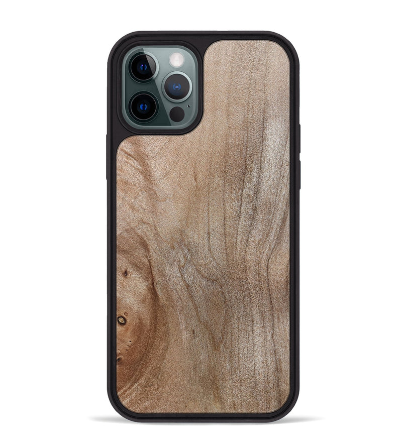 iPhone 12 Pro Max Wood Phone Case - Isom (Wood Burl, 819622)