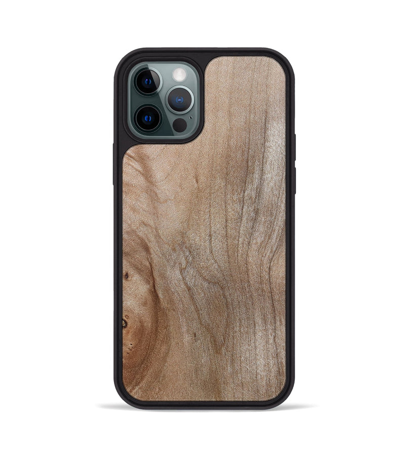 iPhone 12 Pro Wood Phone Case - Isom (Wood Burl, 819622)