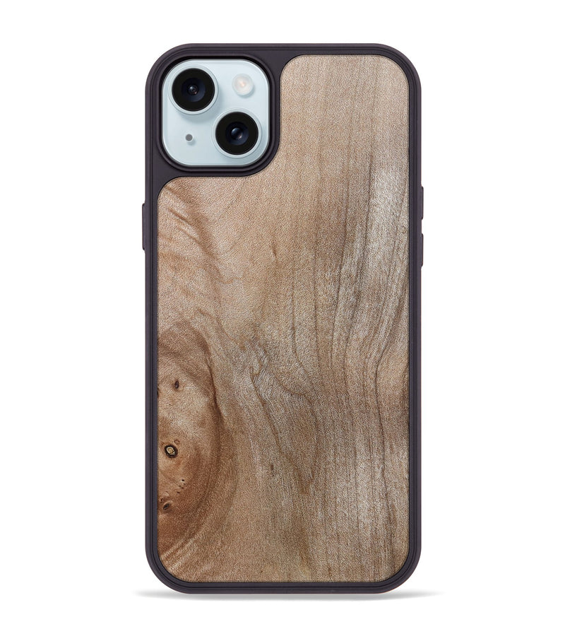 iPhone 15 Plus Wood Phone Case - Isom (Wood Burl, 819622)