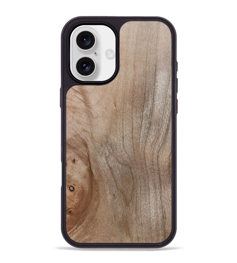 iPhone 16 Plus Wood Phone Case - Isom (Wood Burl, 819622)