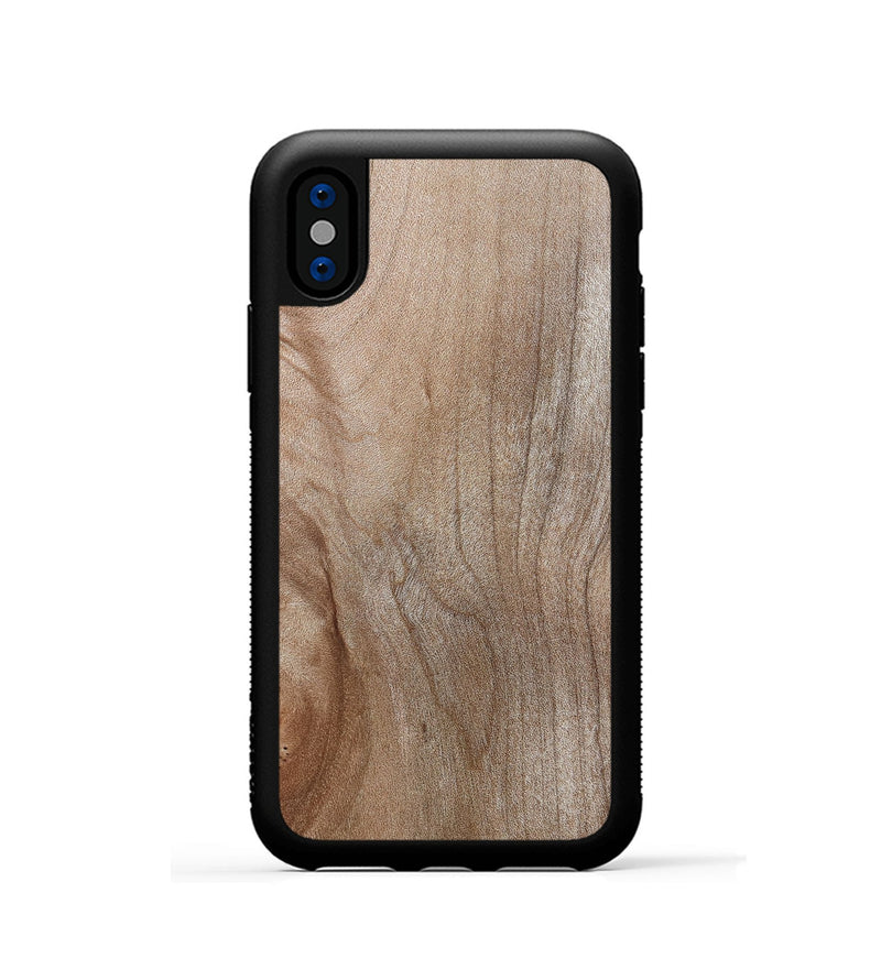 iPhone Xs Wood Phone Case - Isom (Wood Burl, 819622)