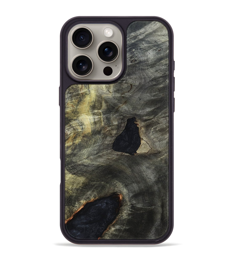 iPhone 16 Pro Max Wood Phone Case - Barb (Wood Burl, 819625)