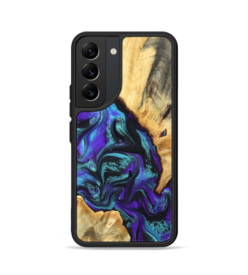 Galaxy S22 Wood Phone Case - Hoyt (Purple, 819627)
