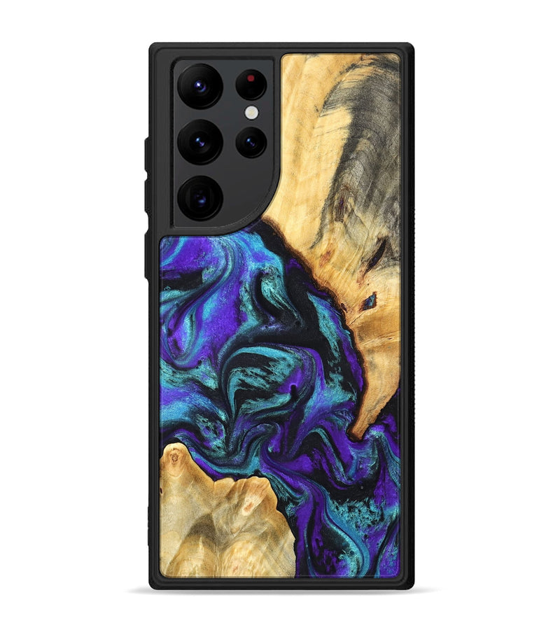 Galaxy S22 Ultra Wood Phone Case - Hoyt (Purple, 819627)