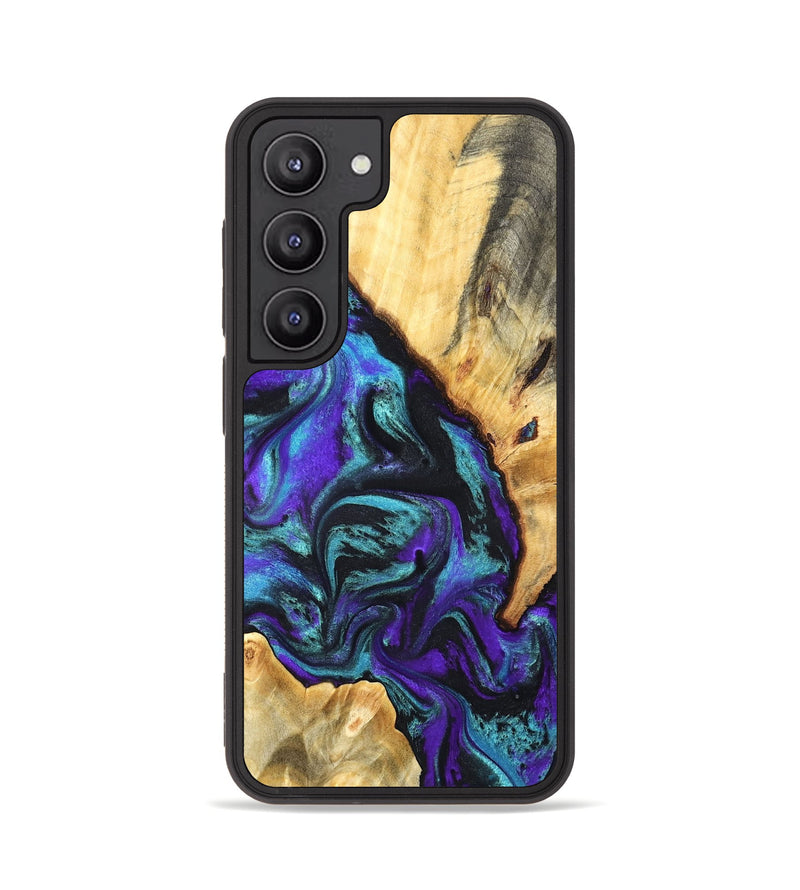 Galaxy S23 Wood Phone Case - Hoyt (Purple, 819627)