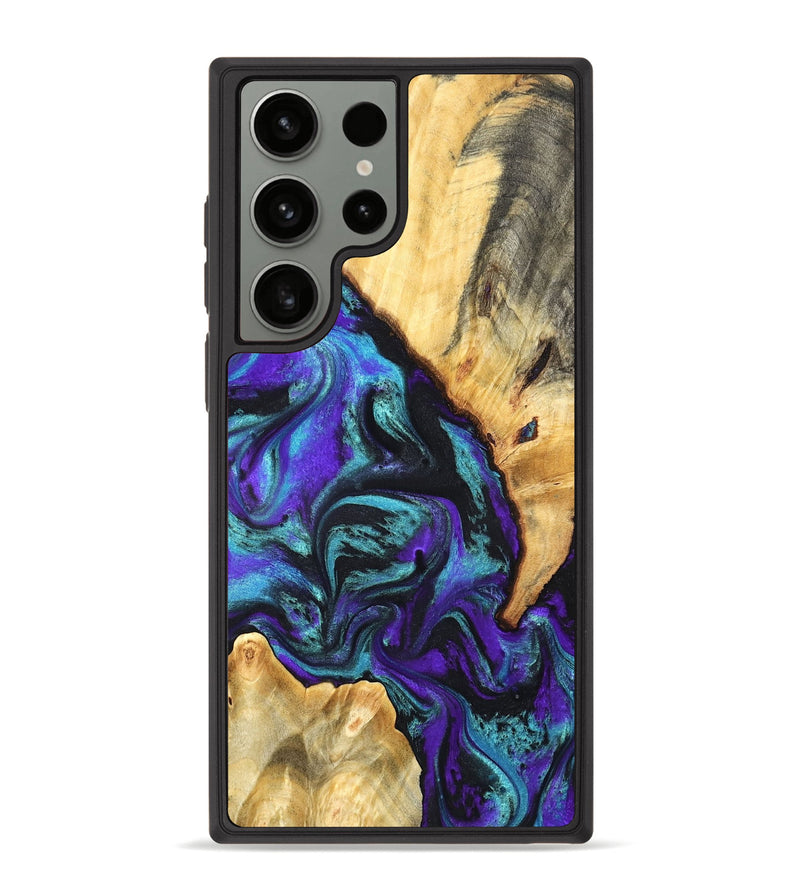 Galaxy S23 Ultra Wood Phone Case - Hoyt (Purple, 819627)