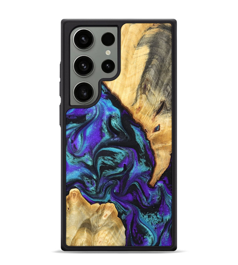 Galaxy S24 Ultra Wood Phone Case - Hoyt (Purple, 819627)
