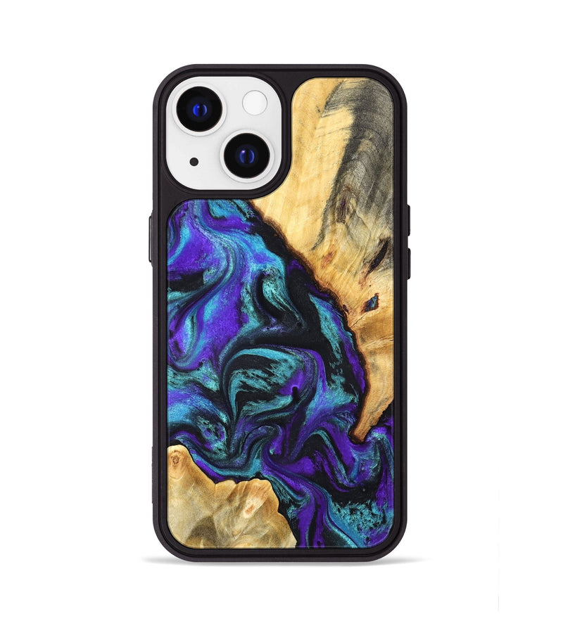 iPhone 13 Wood Phone Case - Hoyt (Purple, 819627)