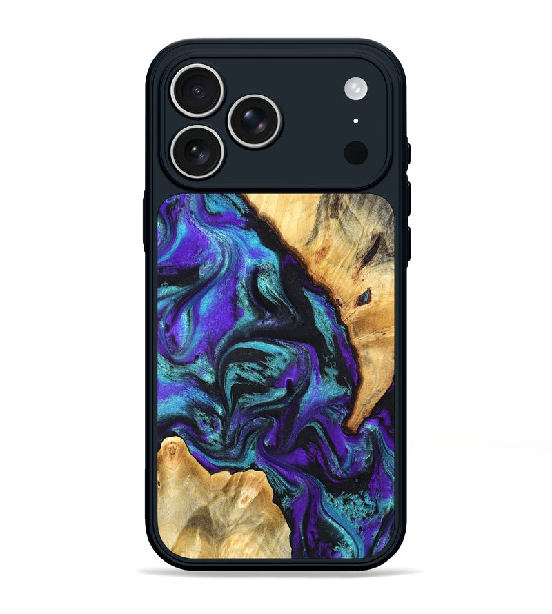 iPhone 17 Pro Max Wood Phone Case - Hoyt (Purple, 819627)