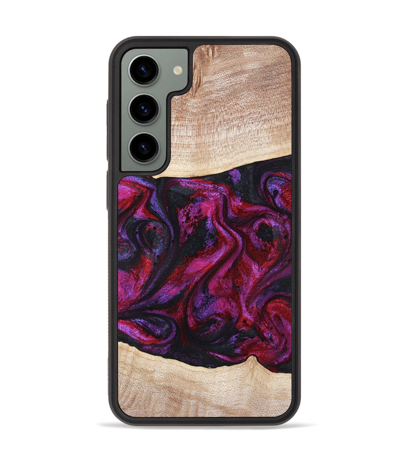 Galaxy S23 Plus Wood Phone Case - Tonia (Red, 819629)