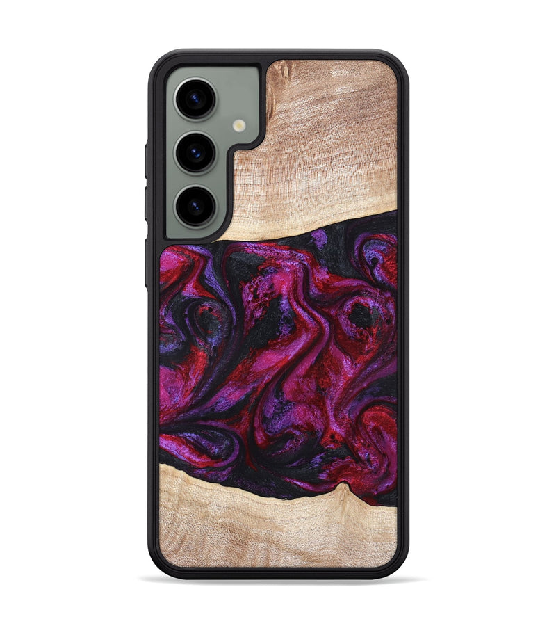 Galaxy S24 Plus Wood Phone Case - Tonia (Red, 819629)