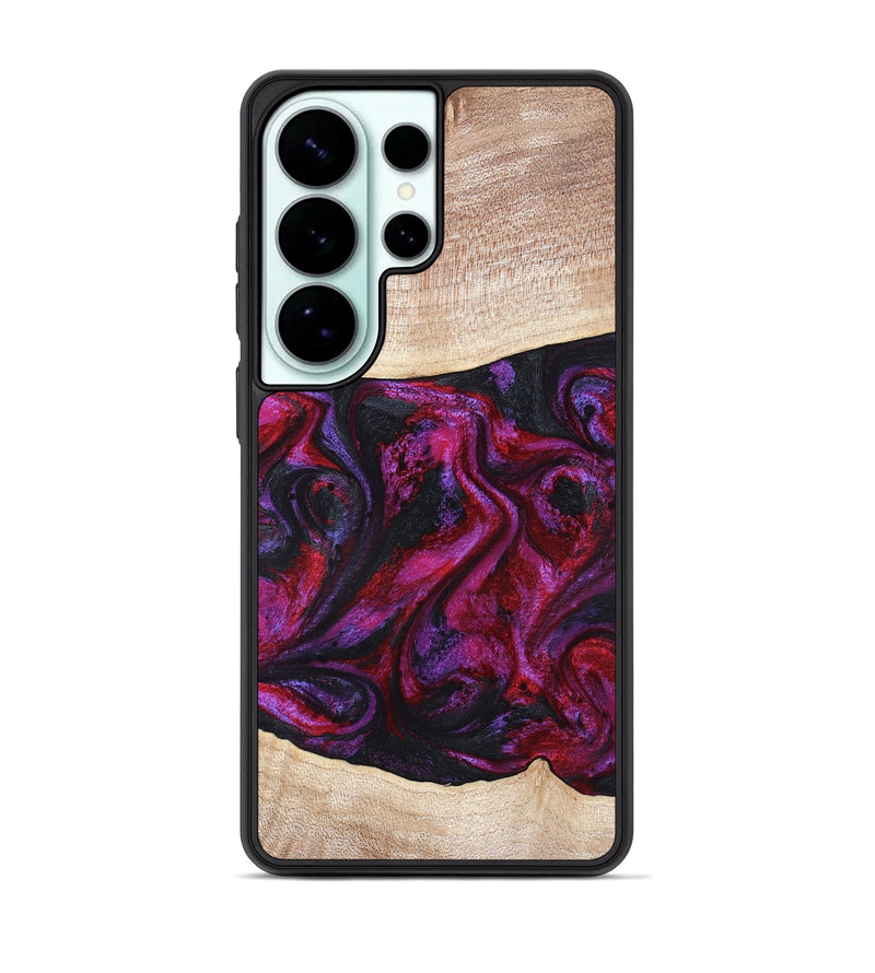 Galaxy S26 Ultra Wood Phone Case - Tonia (Red, 819629)