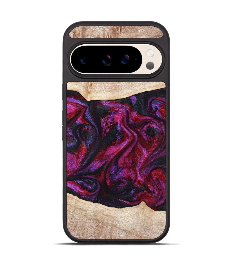 Pixel 10 Pro Wood Phone Case - Tonia (Red, 819629)