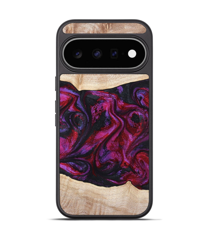 Pixel 11 Wood Phone Case - Tonia (Red, 819629)