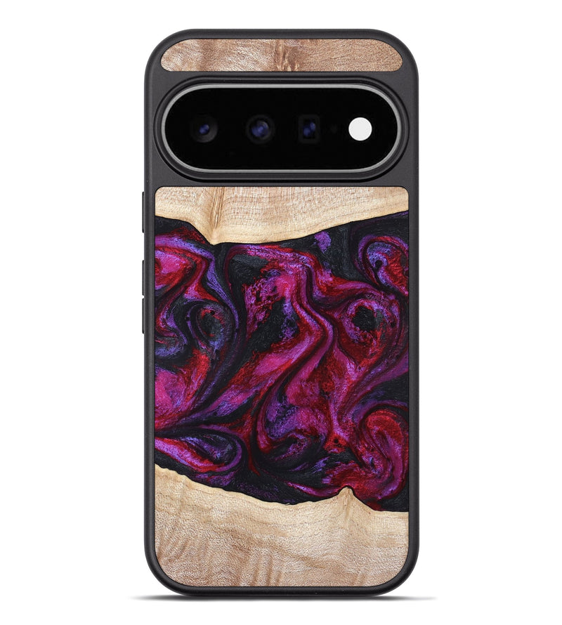 Pixel 11 Pro XL Wood Phone Case - Tonia (Red, 819629)